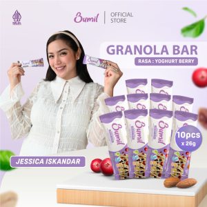 Granola Bar - Yoghurt Berry [10 Pcs]